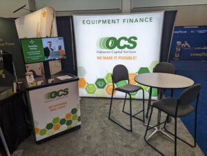 The OCS booth at Work Truck Week 2023.