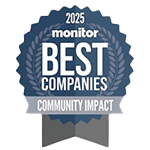 Oakmont Capital Services received the Community Impact Award by Monitor Daily.